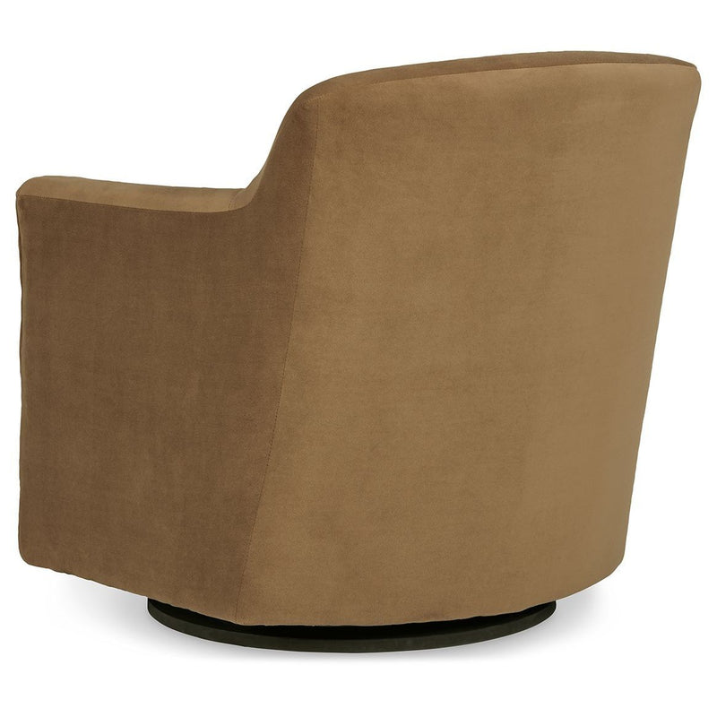Bradney - Honey - Swivel Accent Chair-Washburn's Home Furnishings