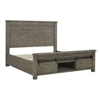 Brennagan - Gray - Cal King Storage Rails – Washburn's Home Furnishings