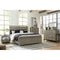 Brennagan - Gray - California King Panel Bed-Washburn's Home Furnishings