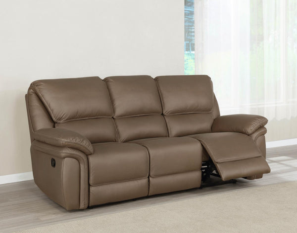 Breton - Motion Sofa - Light Brown-Washburn's Home Furnishings