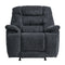 Bridgtrail - Charcoal - Rocker Recliner-Washburn's Home Furnishings