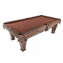 Brittany 8' Pool Table in Cinnamon-Washburn's Home Furnishings