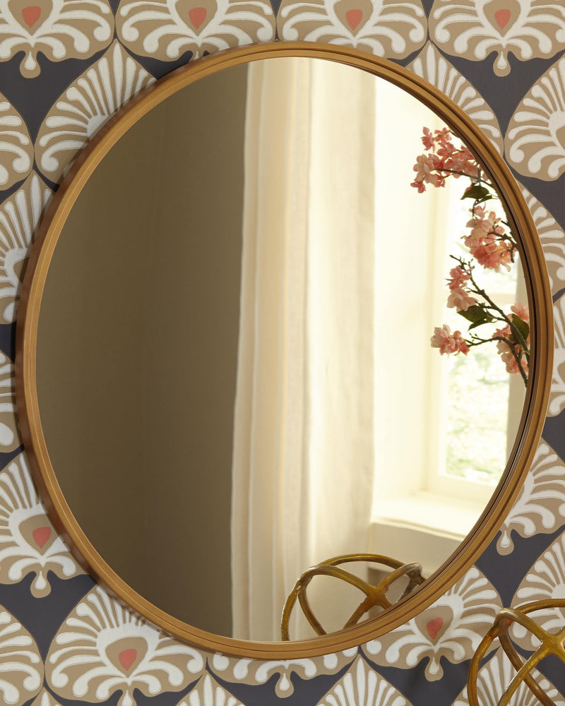 Brocky - Gold Finish - Accent Mirror-Washburn's Home Furnishings