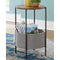 Brookway - Black/light Gray - Accent Table-Washburn's Home Furnishings