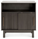 Brymont - Dark Gray - Accent Cabinet-Washburn's Home Furnishings