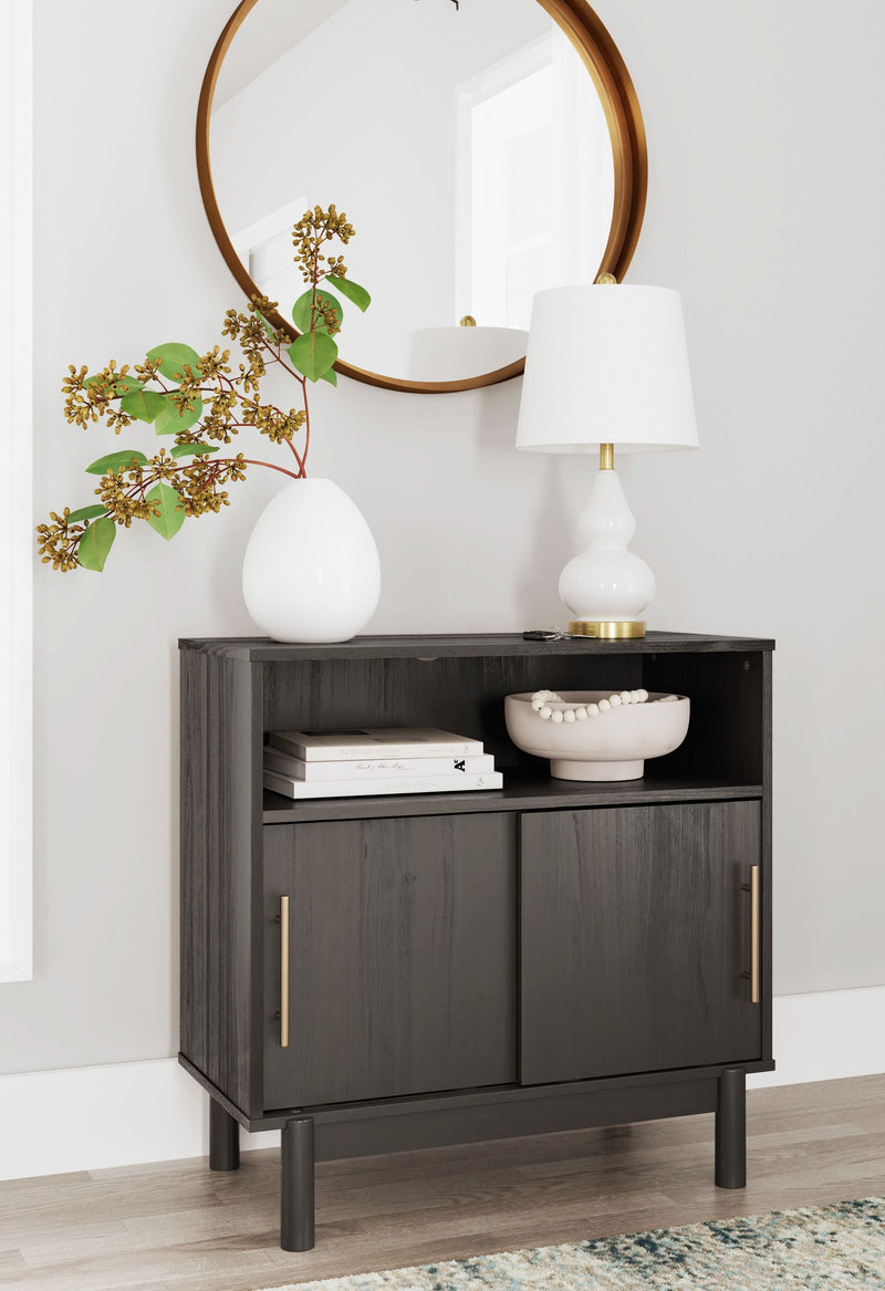 Brymont - Dark Gray - Accent Cabinet-Washburn's Home Furnishings