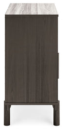 Brymont - Dark Gray - Accent Cabinet-Washburn's Home Furnishings