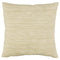 Budrey - Tan/white - Pillow (4/cs)-Washburn's Home Furnishings