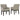 Burkhaus - Dark Brown - Dining Uph Arm Chair (2/cn)-Washburn's Home Furnishings