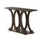 C-shaped Base Sofa Table - Brown-Washburn's Home Furnishings