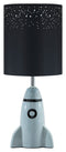 Cale - Gray/black - Ceramic Table Lamp (1/cn)-Washburn's Home Furnishings