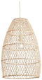 Calett - Beige - Rattan Pendant Light (1/cn)-Washburn's Home Furnishings