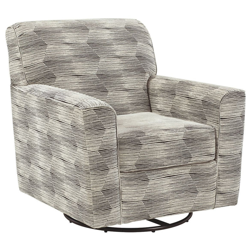 Callisburg - Granite - Swivel Glider Accent Chair-Washburn's Home Furnishings