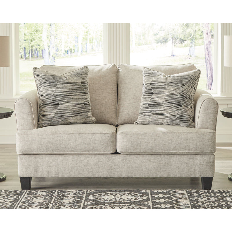 Callisburg - Linen - Loveseat-Washburn's Home Furnishings