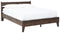 Calverson - Mocha - Full Panel Platform Bed-Washburn's Home Furnishings