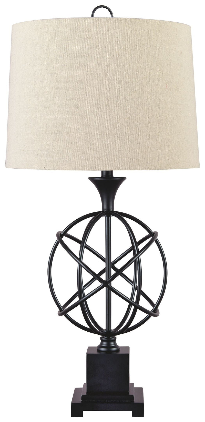 Camren - Black - Metal Table Lamp (1/cn)-Washburn's Home Furnishings