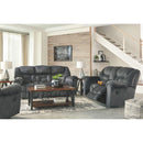 Capehorn - Granite - Rocker Recliner-Washburn's Home Furnishings