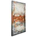 Carmely - Gray/white/orange - Wall Art-Washburn's Home Furnishings