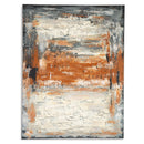 Carmely - Gray/white/orange - Wall Art-Washburn's Home Furnishings