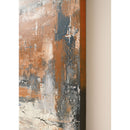 Carmely - Gray/white/orange - Wall Art-Washburn's Home Furnishings