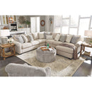Carnaby - Dove - Oversized Accent Ottoman-Washburn's Home Furnishings