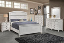 Carolina - Eastern King Bed - White-Washburn's Home Furnishings