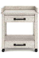 Carynhurst - Whitewash - Printer Stand-Washburn's Home Furnishings