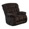 Daly Chaise Swivel Glider Recliner in Chocolate-Washburn's Home Furnishings