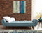 Caufield - Tufted Sofa Bed - Blue-Washburn's Home Furnishings