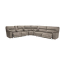 Cavalcade - Slate - DBL Rec Loveseat w/Console-Washburn's Home Furnishings