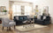 Cement - Black - Loveseat-Washburn's Home Furnishings