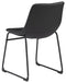 Centiar - Black - Dining Chair (set Of 2)-Washburn's Home Furnishings