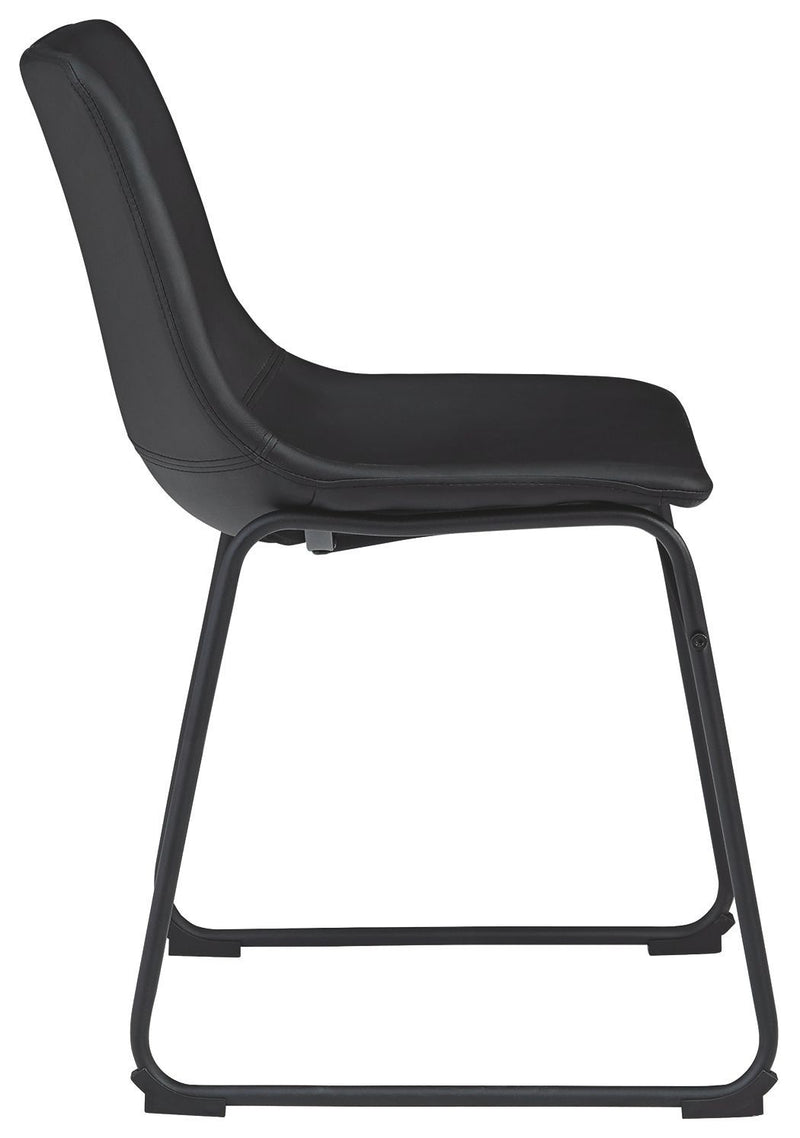 Centiar - Black - Dining Uph Side Chair (2/cn)-Washburn's Home Furnishings