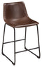 Centiar - Brown - Counter Height Bar Stool (set Of 2)-Washburn's Home Furnishings