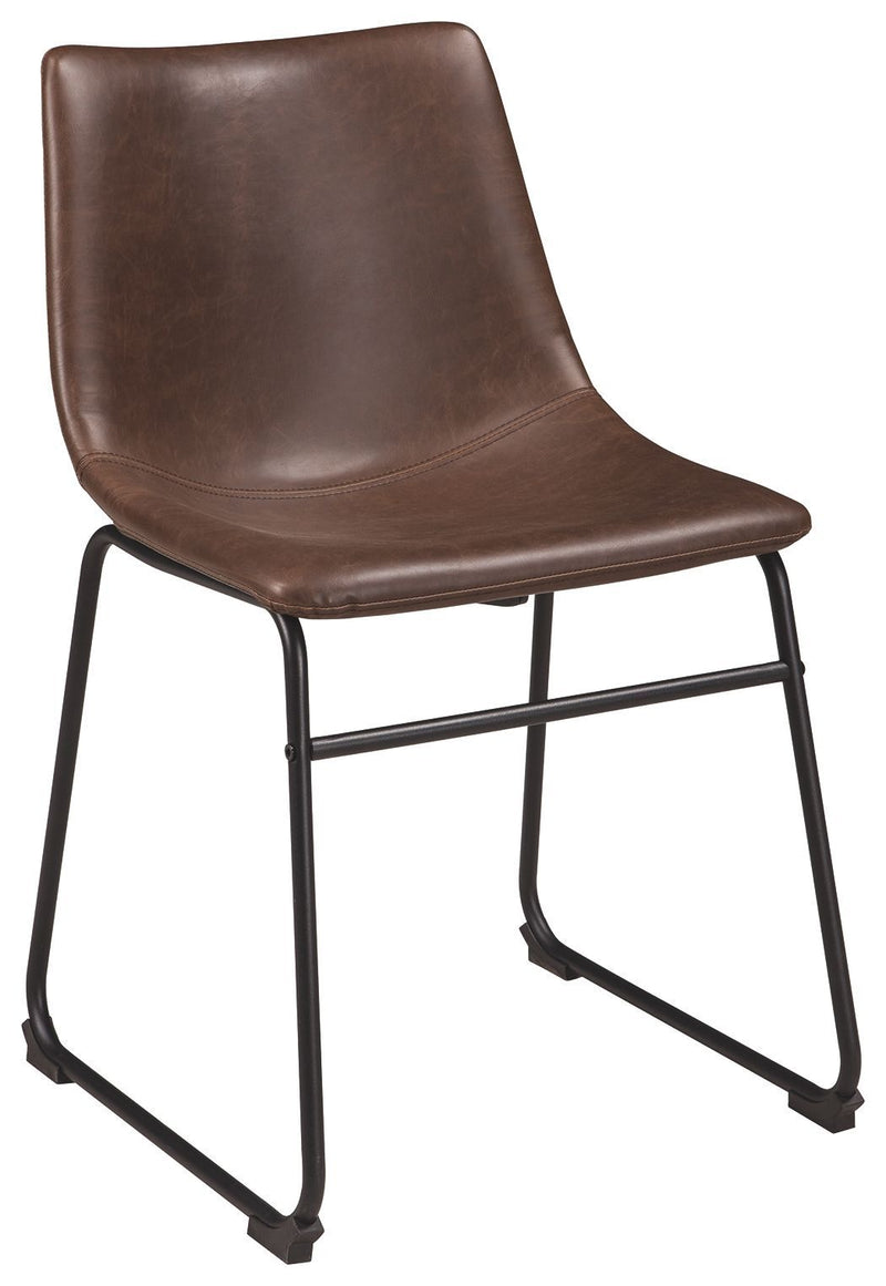Centiar - Brown/black - Dining Chair (set Of 2)-Washburn's Home Furnishings