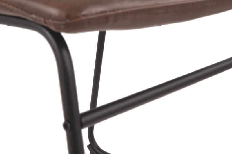 Centiar - Brown/black - Dining Uph Side Chair (2/cn)-Washburn's Home Furnishings