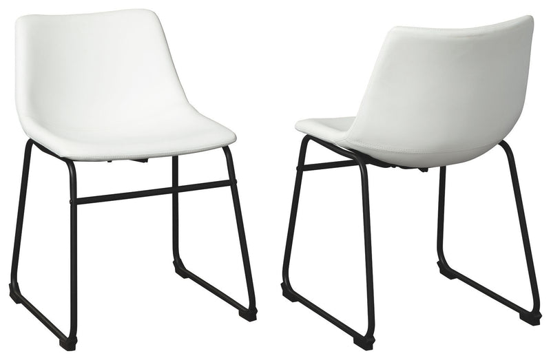 Centiar - White - Dining Chair (set Of 2)-Washburn's Home Furnishings
