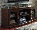 Chanceen - Dark Brown - Medium Tv Stand/fireplace Opt-Washburn's Home Furnishings