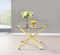 Chanel - Round Dining Table - Yellow-Washburn's Home Furnishings
