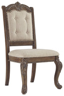 Charmond - Brown - Dining Side Chair (set Of 2)-Washburn's Home Furnishings
