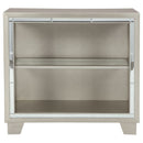 Chaseton - Metallic Gray - Accent Cabinet-Washburn's Home Furnishings