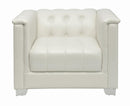 Chaviano Collection - White - Chair - Pearl-Washburn's Home Furnishings