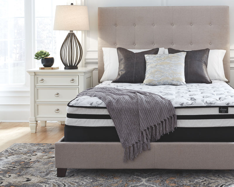 Chime - White - King Mattress - Traditional Coils-Washburn's Home Furnishings