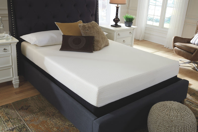 Chime - White - Queen Mattress - 8-inch-Washburn's Home Furnishings