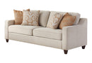 Christine - Stationary Sofa - Beige-Washburn's Home Furnishings