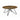 Churchill Round Coffee Table Dark Brown And Black-Washburn's Home Furnishings