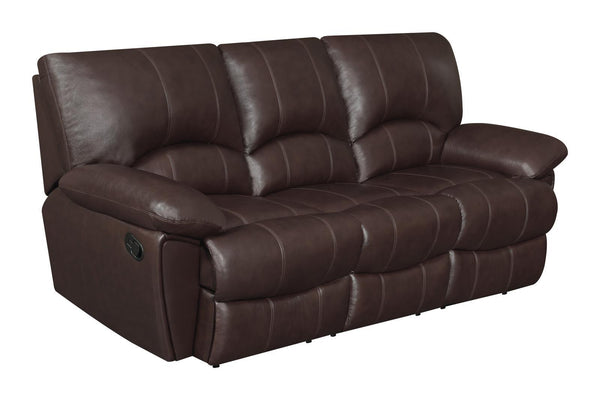 Clifford - Pillow Top Arm Motion Sofa - Brown-Washburn's Home Furnishings