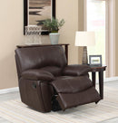 Clifford - Pillow Top Arm Recliner - Brown-Washburn's Home Furnishings