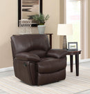 Clifford - Pillow Top Arm Recliner - Brown-Washburn's Home Furnishings