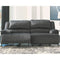 Clonmel - Charcoal - 2 Seat Reclining Power Sofa-Washburn's Home Furnishings